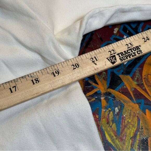 Vintage 80s GAP White Cotton Turtleneck Long sleeve - Small - Minimalist Style - Picture 8 of 8